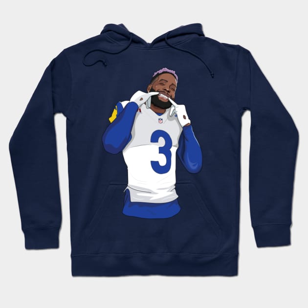 Odell Beckham Jr Hoodie by IveyEricssonArt